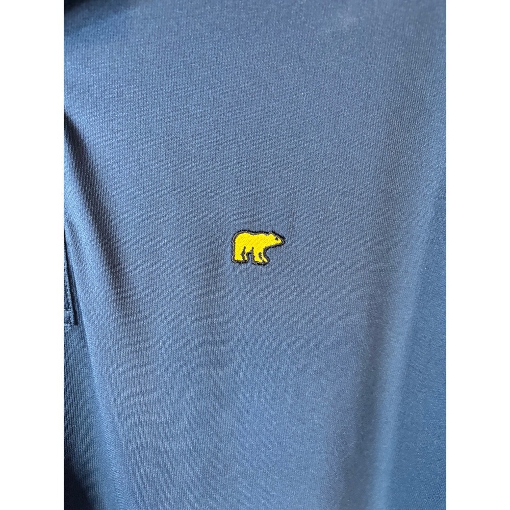 Jack Nicklaus Golden Bear Mens XXL NavyBlue Short Sleeve Golf Polo Shirt SU29478 - Picture 4 of 7